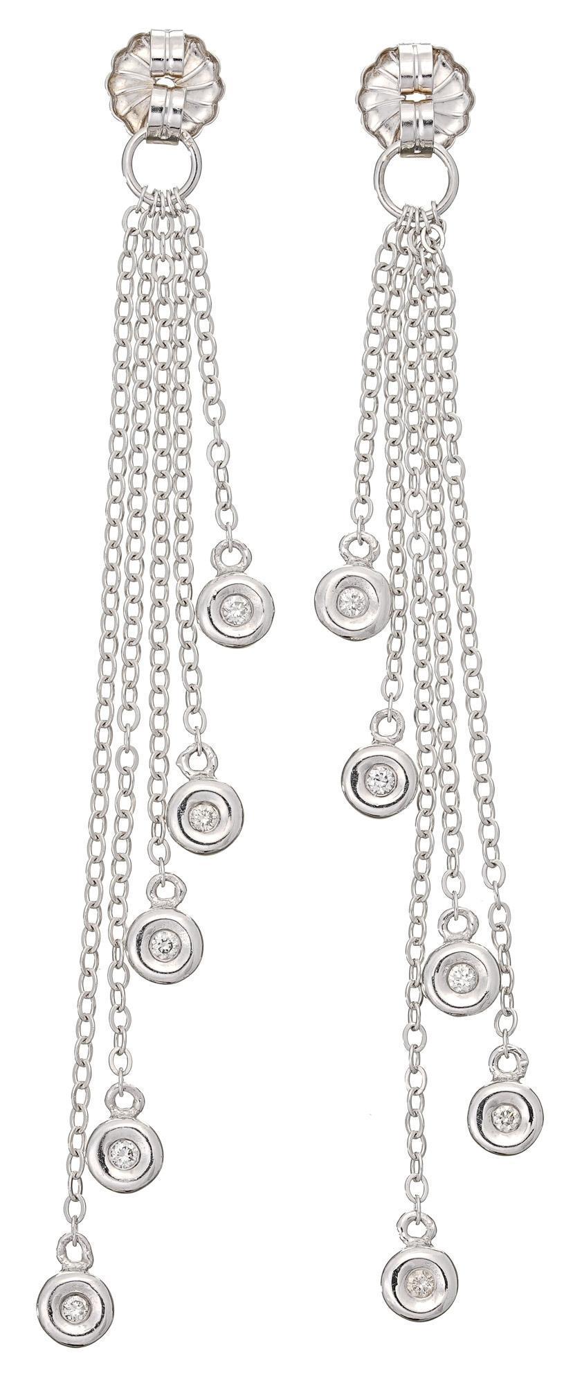 Diamond Dangle 14k Gold Earring Jackets (1 of 1)