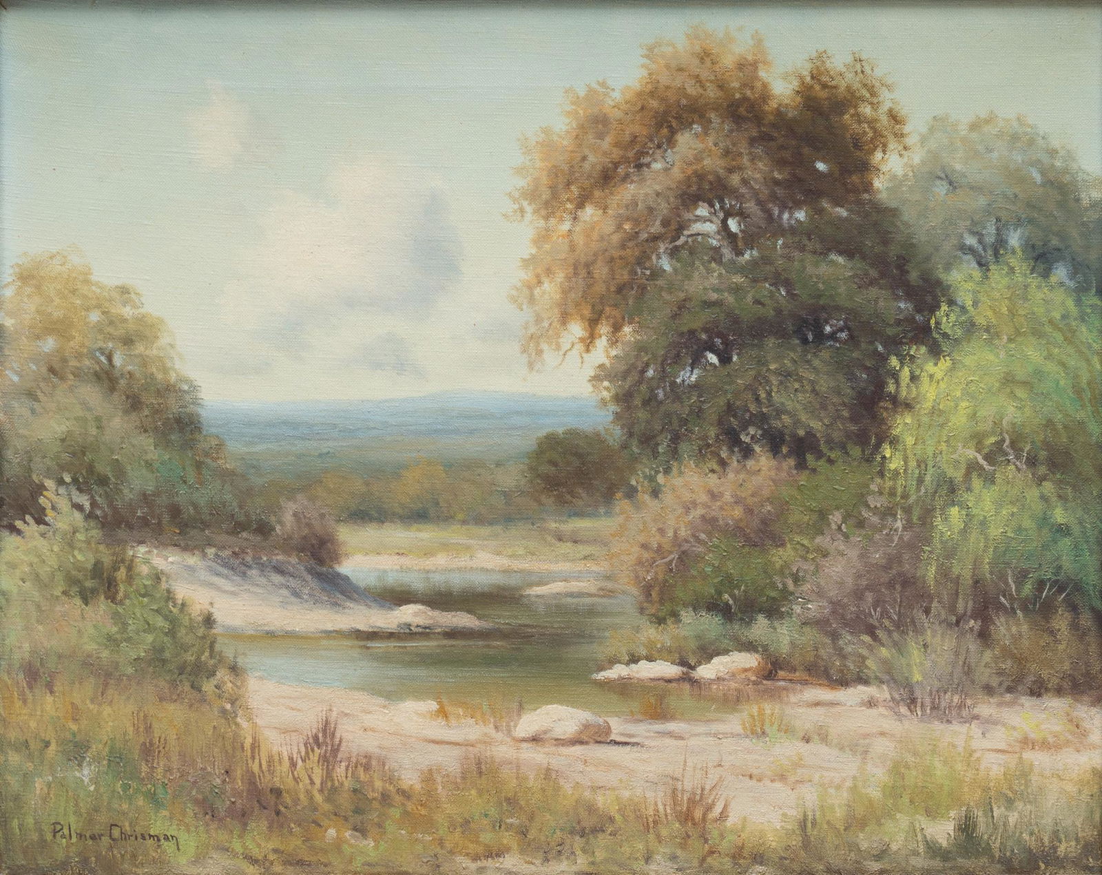 Palmer Chrisman (1913-1984), Hill Country Landscape (1 of 4)