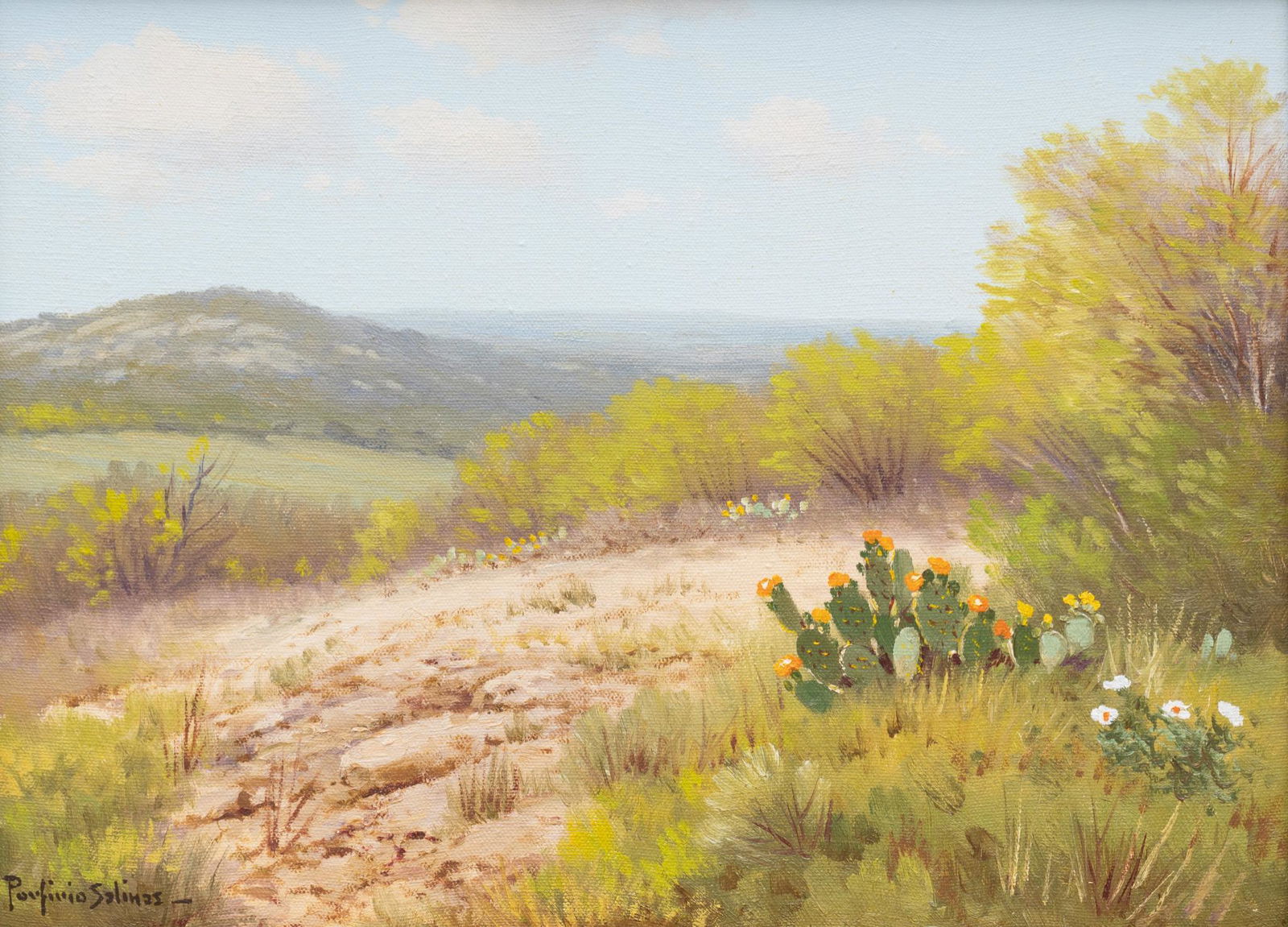 Porfirio Salinas (1910-1973), "Hill Country" (1 of 5)