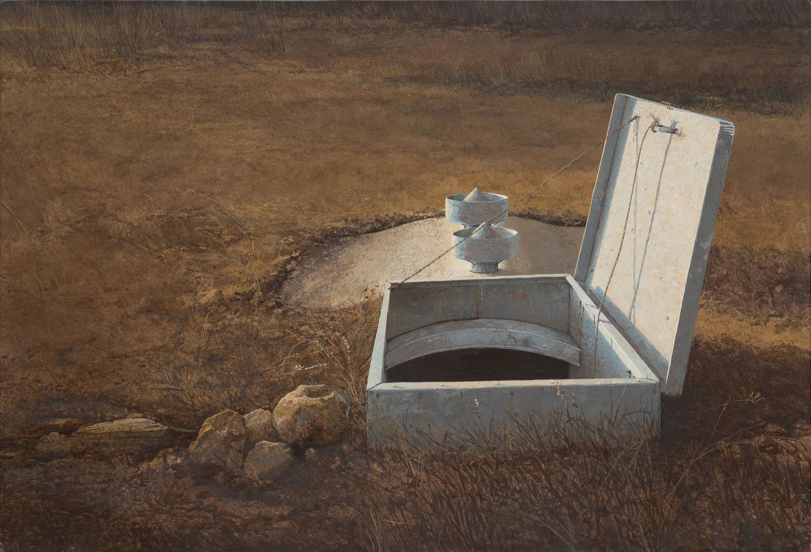 Carl Rice Embrey (b.1938), "Storm Cellar", 1972 (1 of 5)