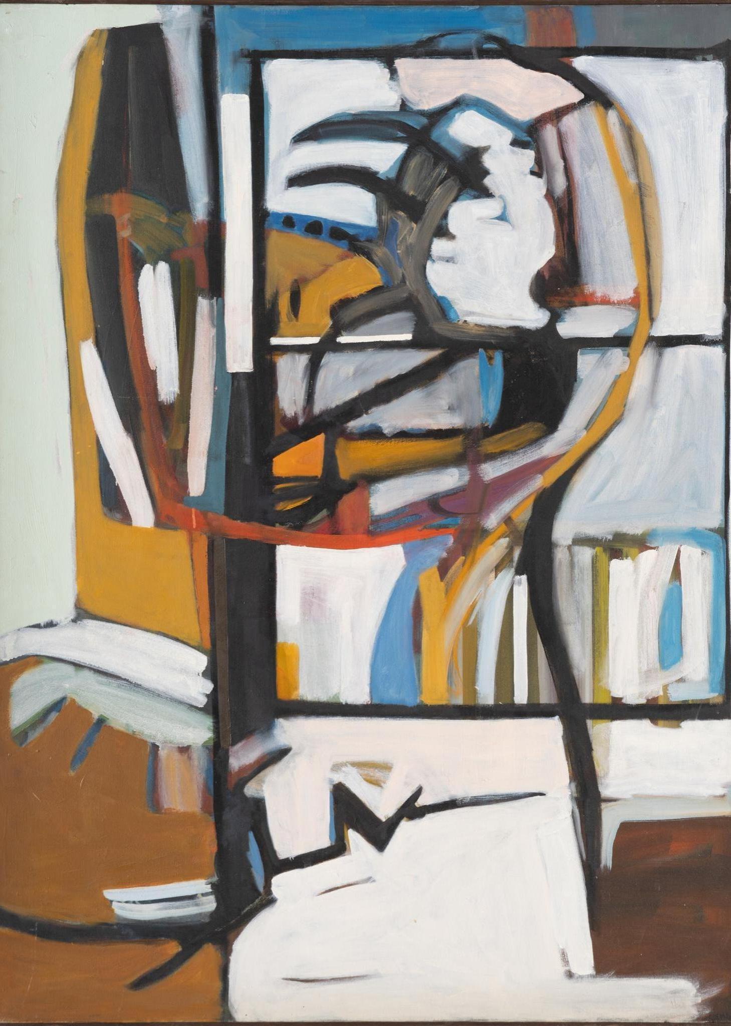 Carl Rice Embrey (b. 1938), "The Window", 1961 (1 of 5)