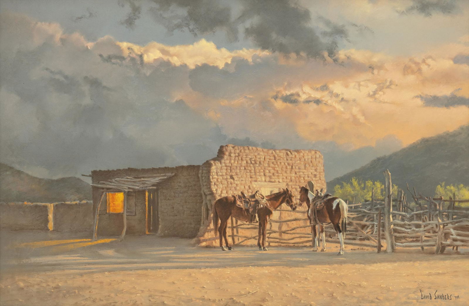 David Sanders (1936-2013), "At Dawn", 1970 (1 of 4)