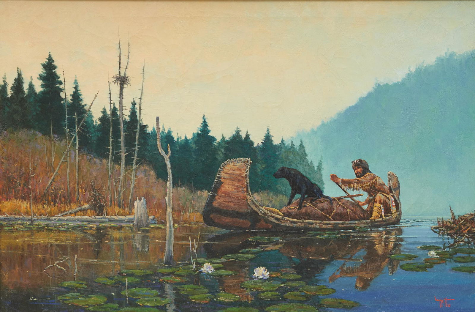 Noel Daggett (1925 - 2005), "Out of Bowshot", 1981 (1 of 5)