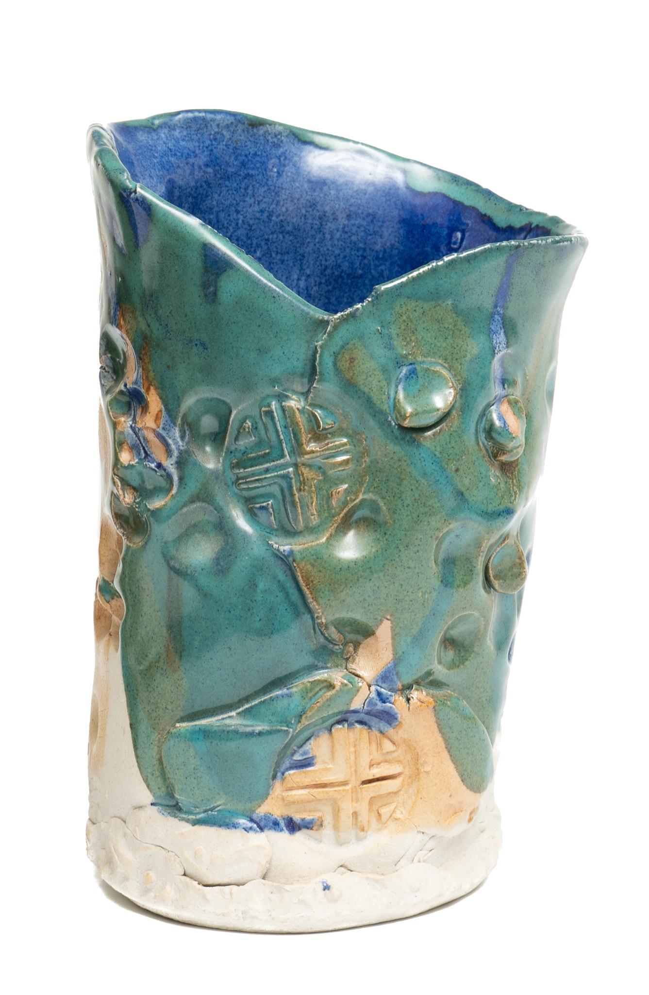 Brother Cletus Behlmann (1933-2016), Textured Vase (1 of 6)