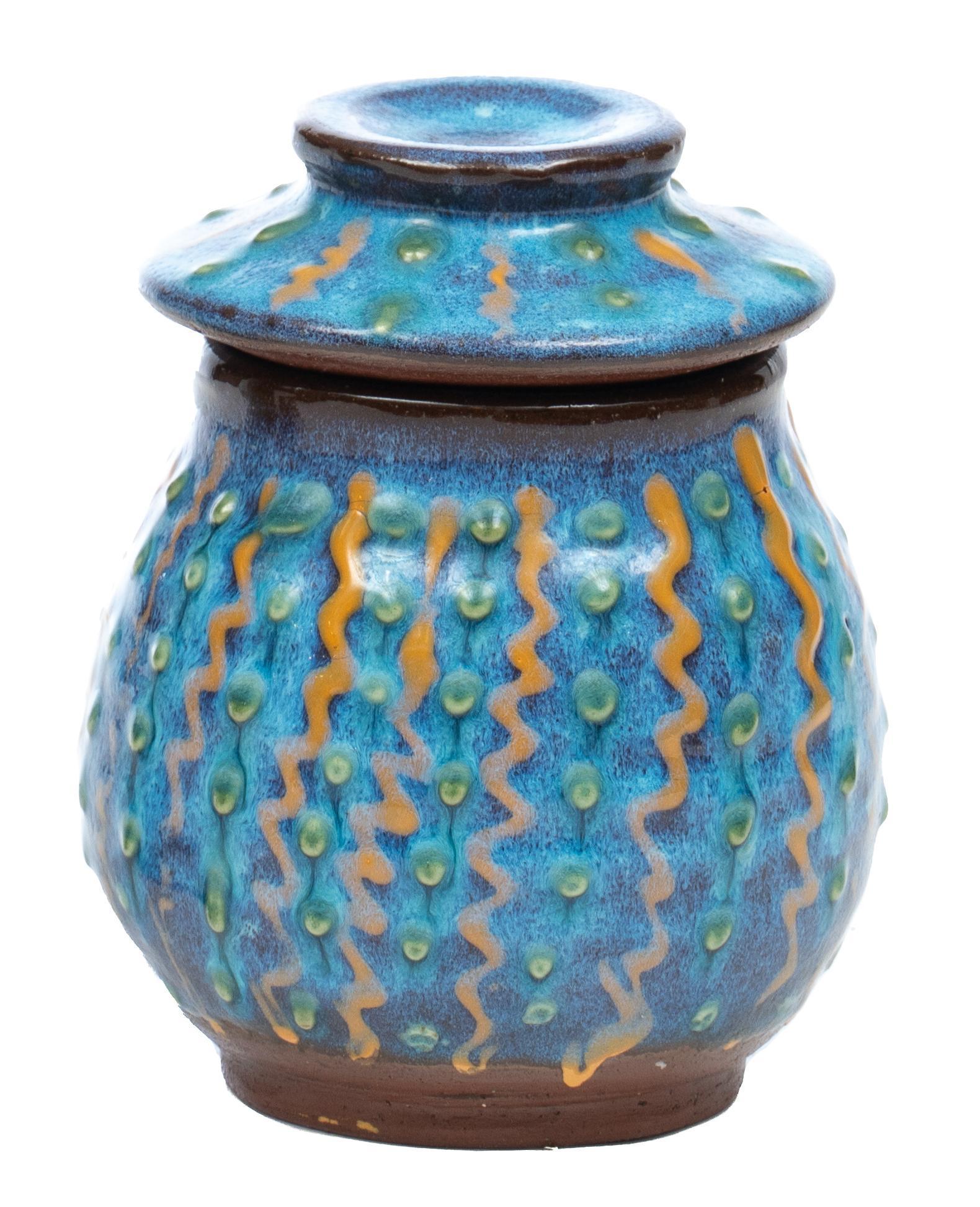 Harding Black (1912-2004), Lidded Jar, 1993 (1 of 3)