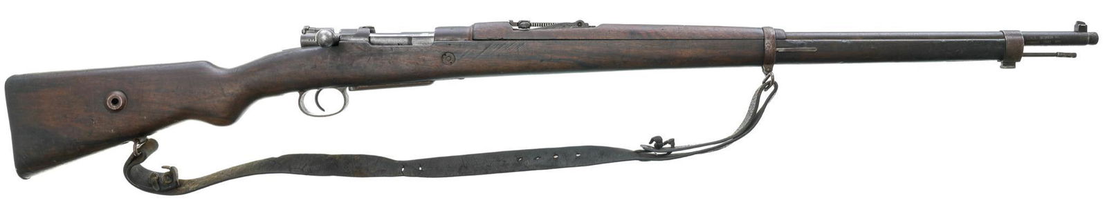 1893 Turkish Mauser M1893 8mm-Convert Bolt-Action Rifle: Serial: 40887 (receiver); TU9300809 (import); 9205 (bolt); 481 (bolt release); 666 (mag floor plate) Manufacturer: T*C / AS-FA / ANK-ARA; CAI Import; (c.1893, 1938 Turkish convert) Model: M1893 Calibe