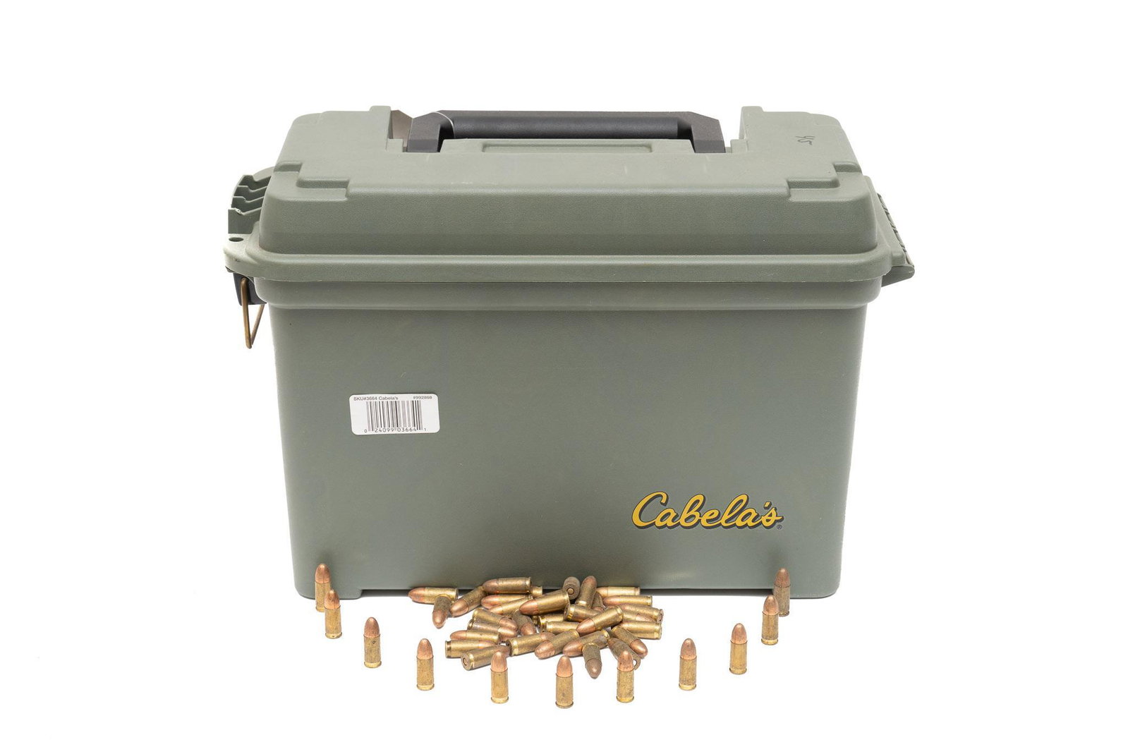 1000 Rounds of Federal Ordnance 9mm Ball Ammunition: Made in Israel Includes: -large ammo box Provenance: A San Antonio, Texas Estate All ammunition within this auction is sold "as-is, where is". Vogt takes no responsibility for the reliability 