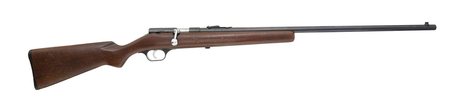 Savage Arms Model 3C .22LR Bolt-Action Rifle: Serial: No SN Manufacturer: Savage Arms Corp. Model: 3C Caliber: .22LR Barrel length: 26" Condition: Good; wood stock has light handling marks; barrel & receiver have light handing marks w/ li