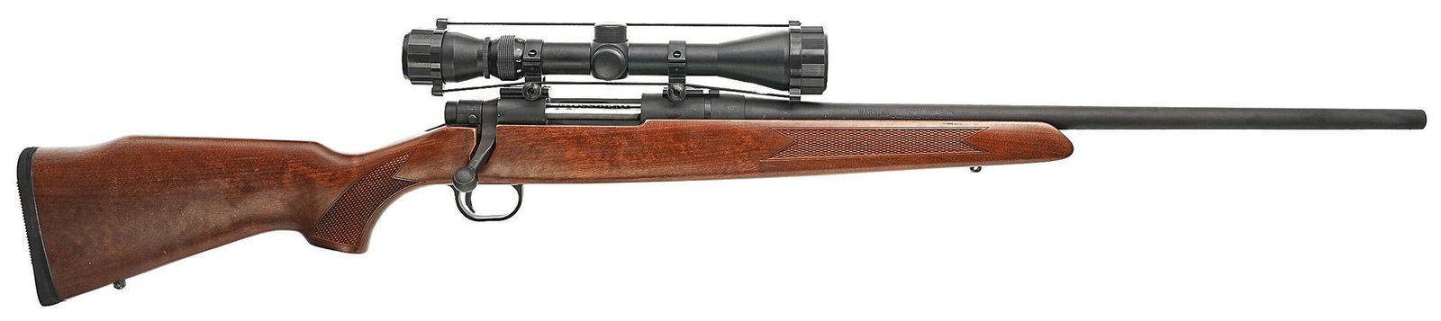 Mossberg Whitetail Lightning .308WIN Bolt-Action Rifle: Serial: BA192908 Manufacturer: Mossberg Model: Whitetail Lightning Caliber: .308WIN Barrel length: 22" Condition: Very Good; wood stock has light handling marks; barrel & receiver have light h