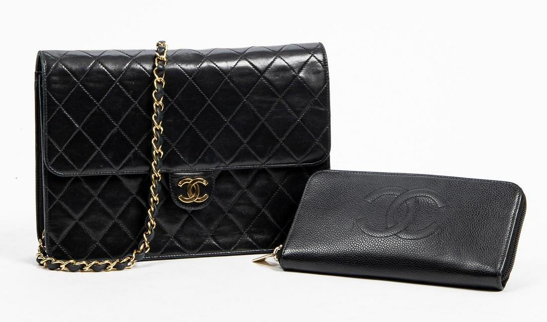 Vintage Chanel Classic Single Flap Shoulder Bag (1 of 11)