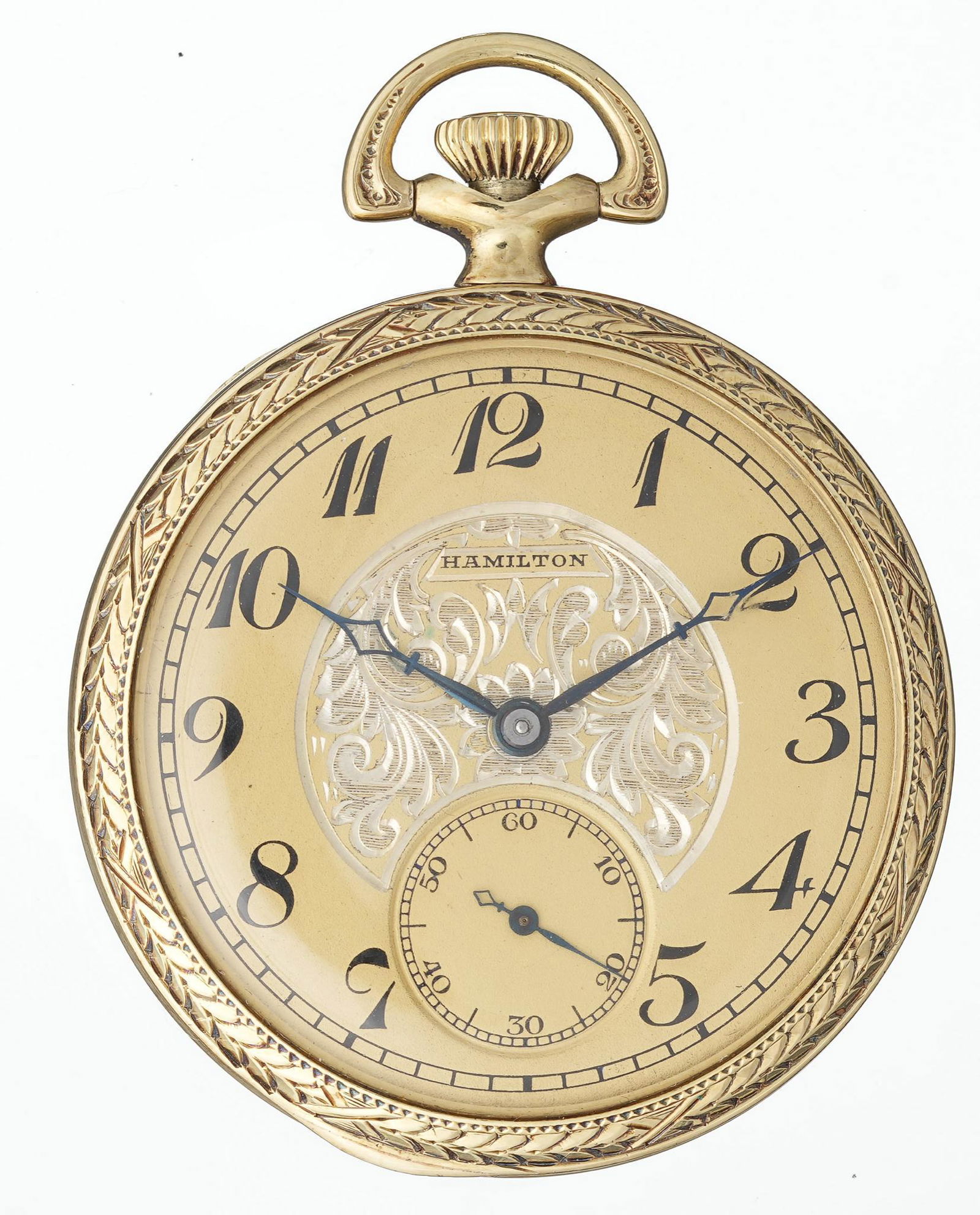 Antique 14k Gold Hamilton 920 Pocket Watch (1 of 8)