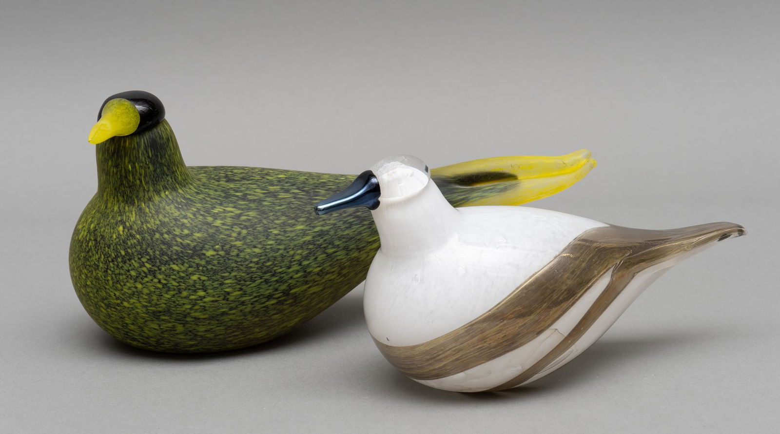 Birds By Oiva Toikka Blue Magpie Iittala Finland Art Glass Rare (10â€)