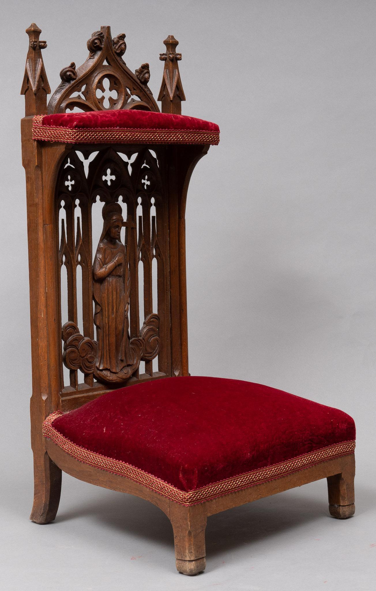 Gothic Revival Style Prie-Dieu (1 of 7)