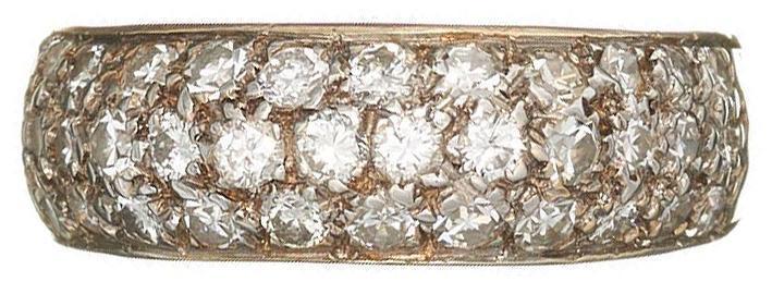 Pave Diamond 14k Gold Ring (1 of 3)