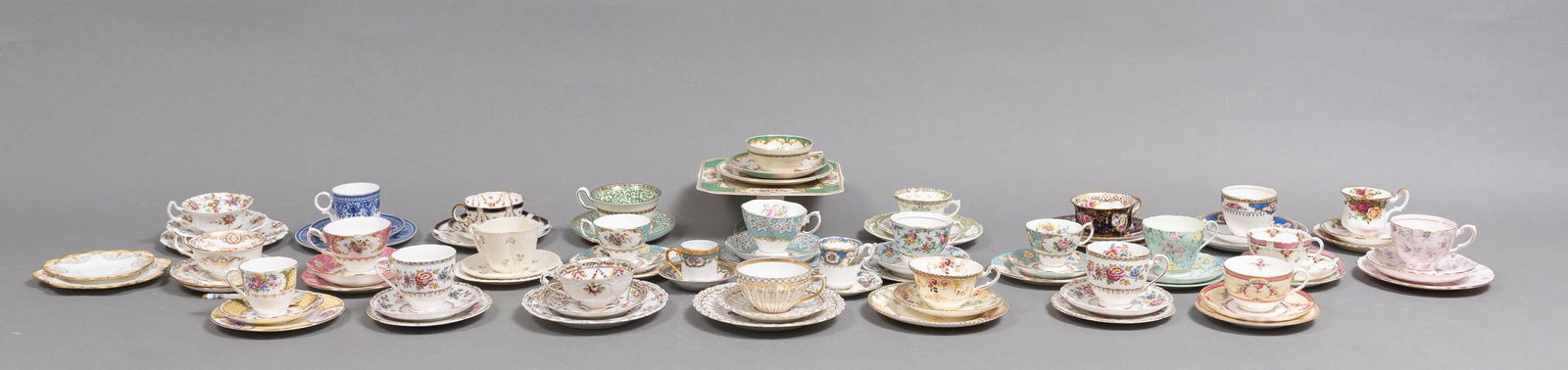 Collection of Porcelain Trio Sets (1 of 13)