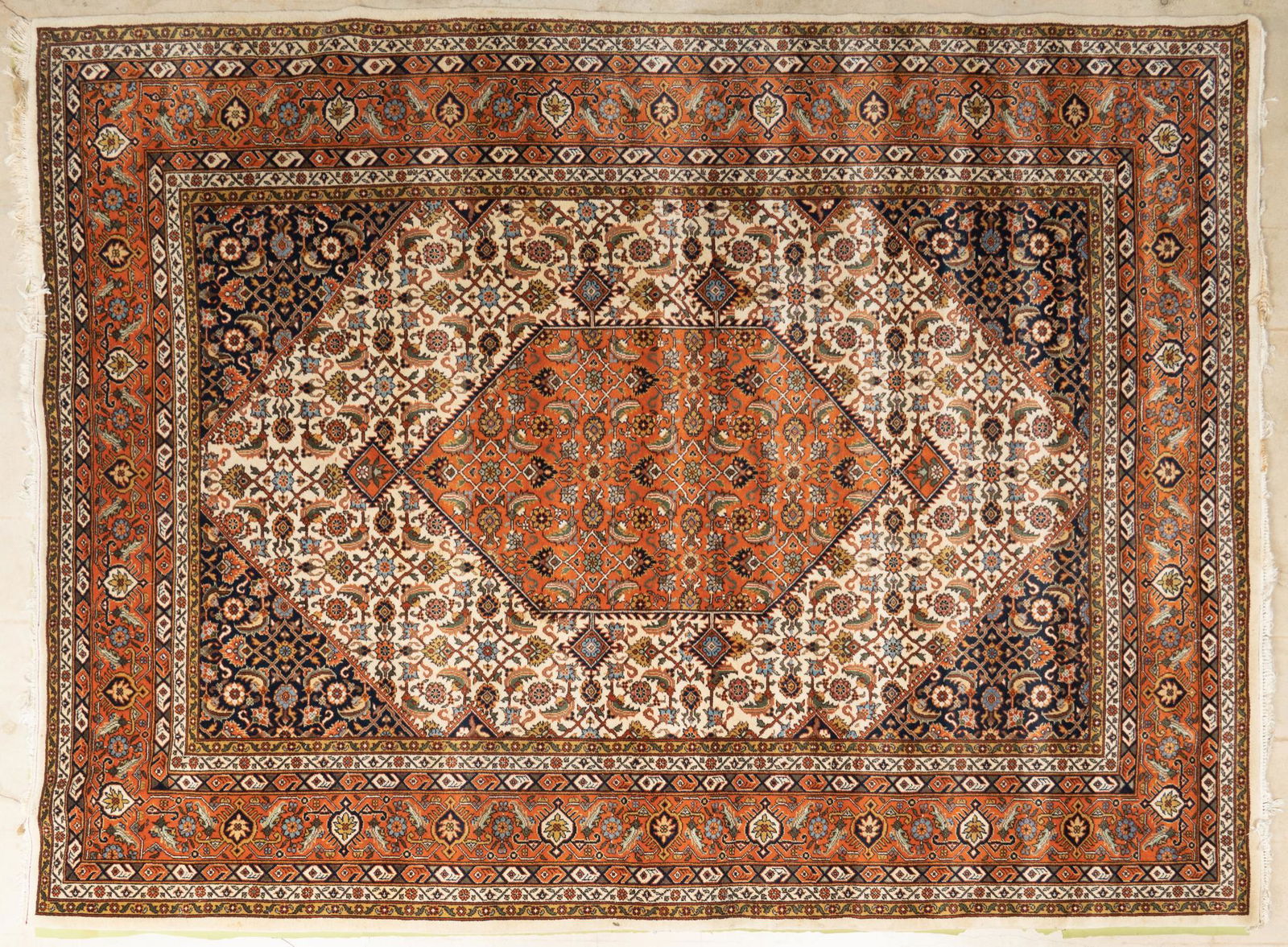Malayer Style Estate Rug, 12'2" x 8'10" (1 of 3)