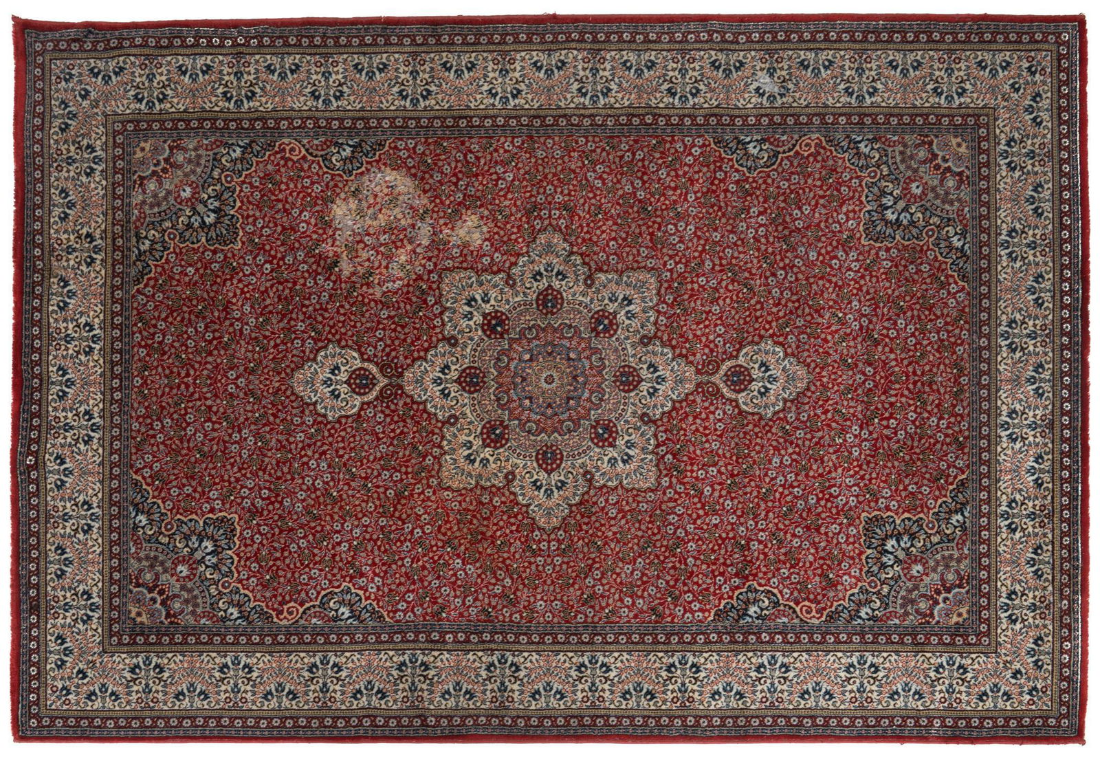 Hand-Made Turkish Estate Rug, 9' 9" x 6' 7" (1 of 5)