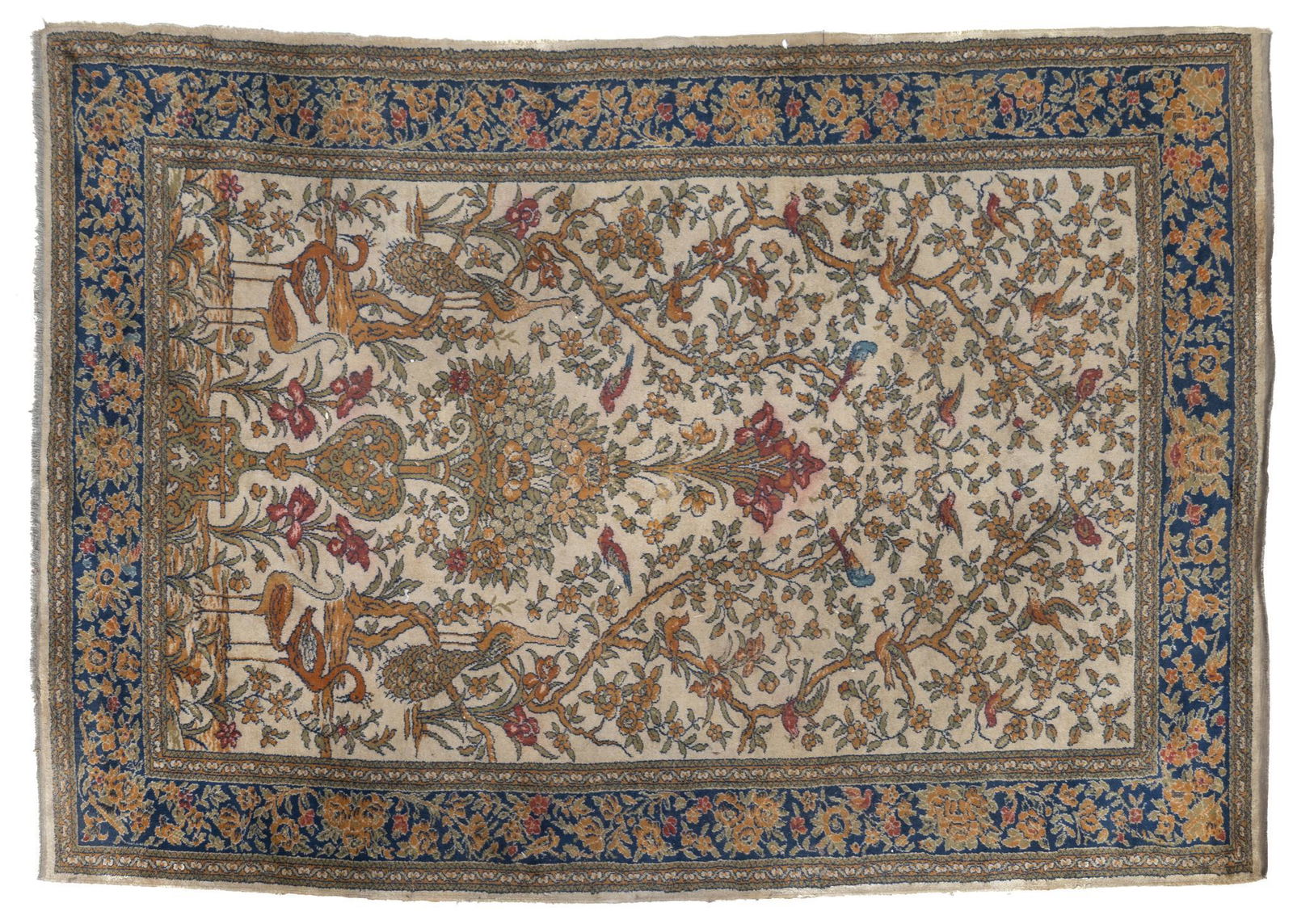 Hand-Made Tehran Style Estate Rug, 8' 11" x 6' 2" (1 of 4)