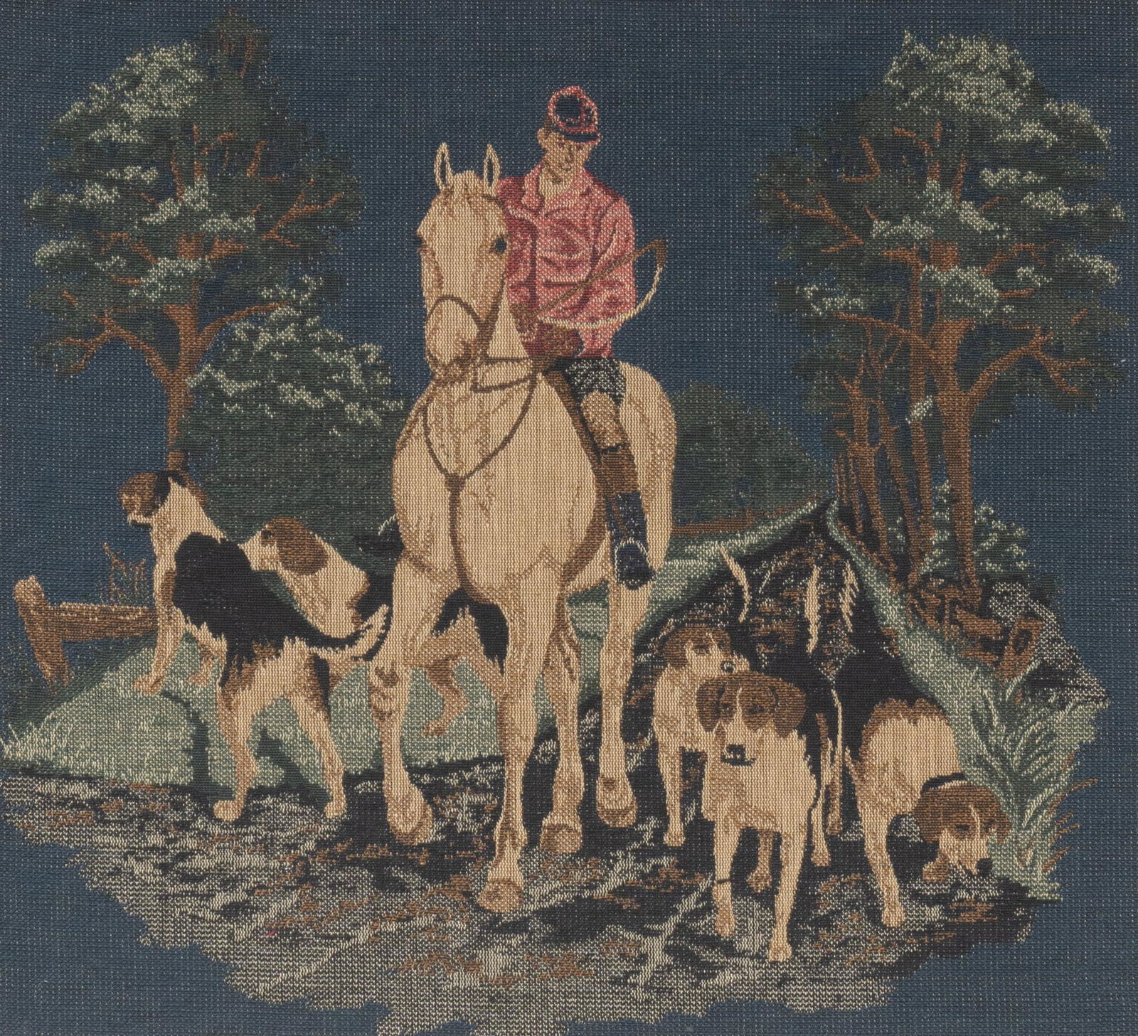 English Hunting Beagles, Framed Tapestry (1 of 3)