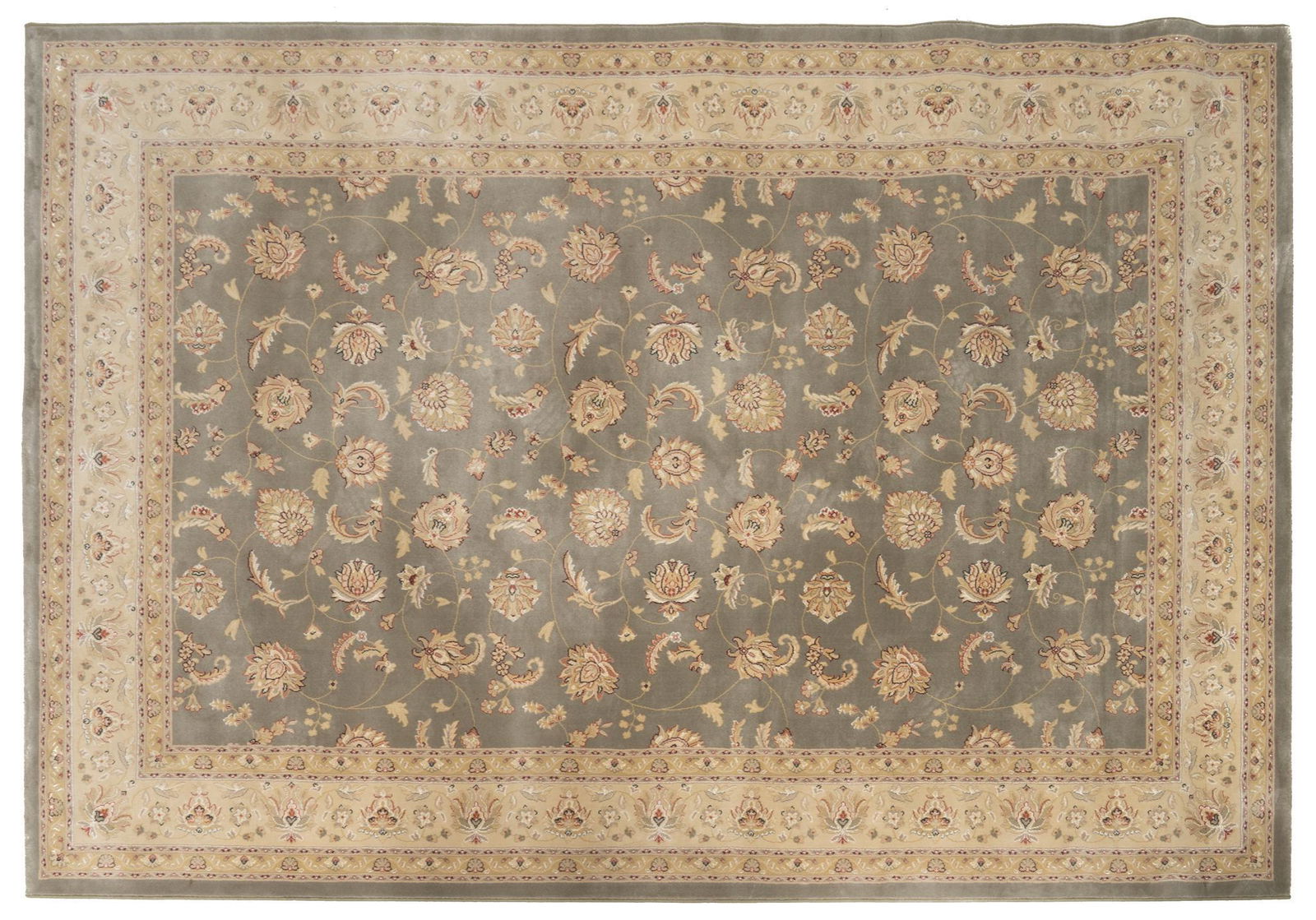 Belgian Sultanabad Style Estate Rug, 9' 8" x 6' 7" (1 of 5)