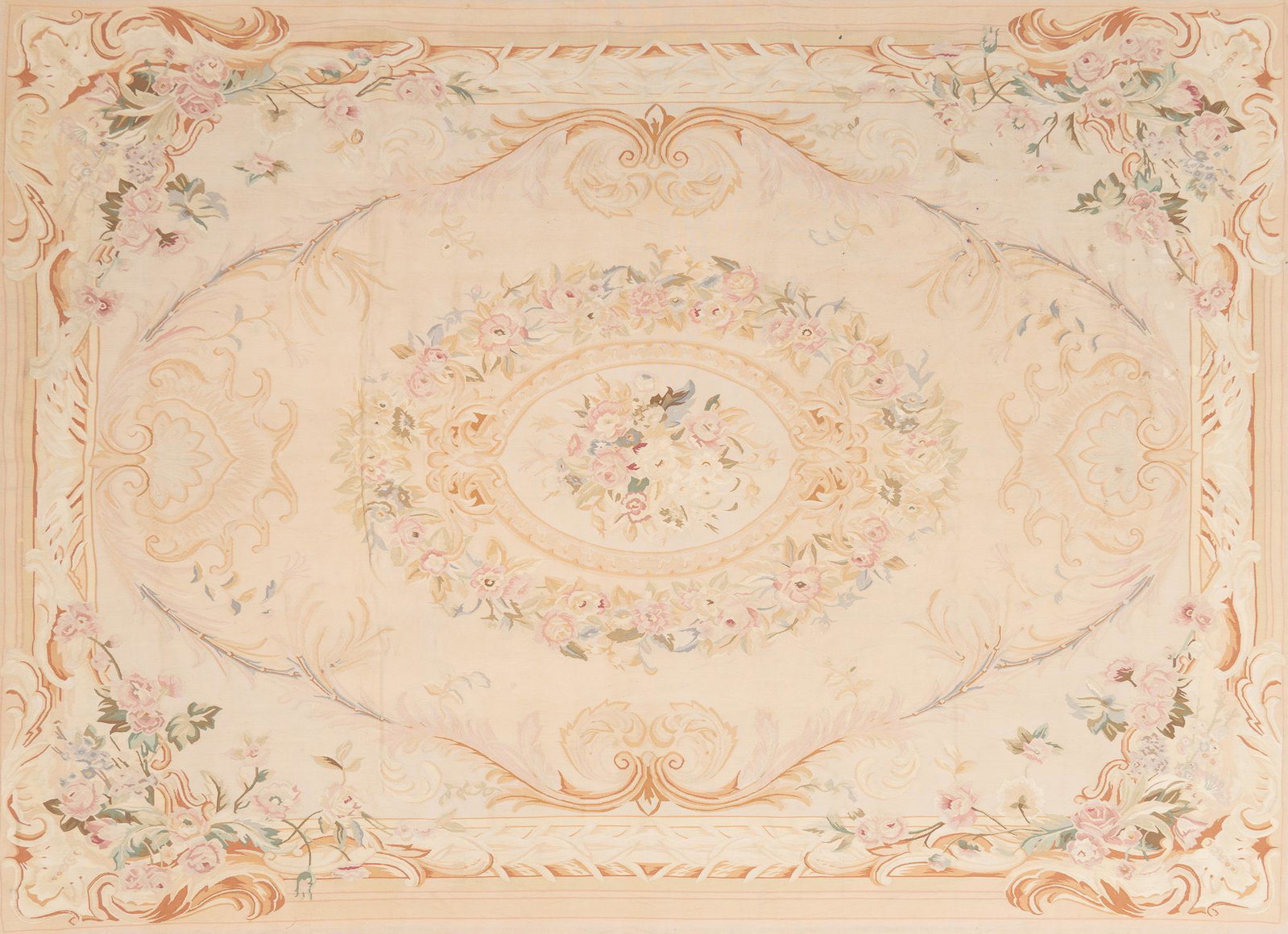 Hand-Made European Style Estate Rug, 12' x 8' 8": Hand-made European style estate rug12' x 8' 8" Provenance: A San Antonio, Texas collectionWe happily provide seamless shipping services on everything we sell. Please email us at shipping@vogtauction.c