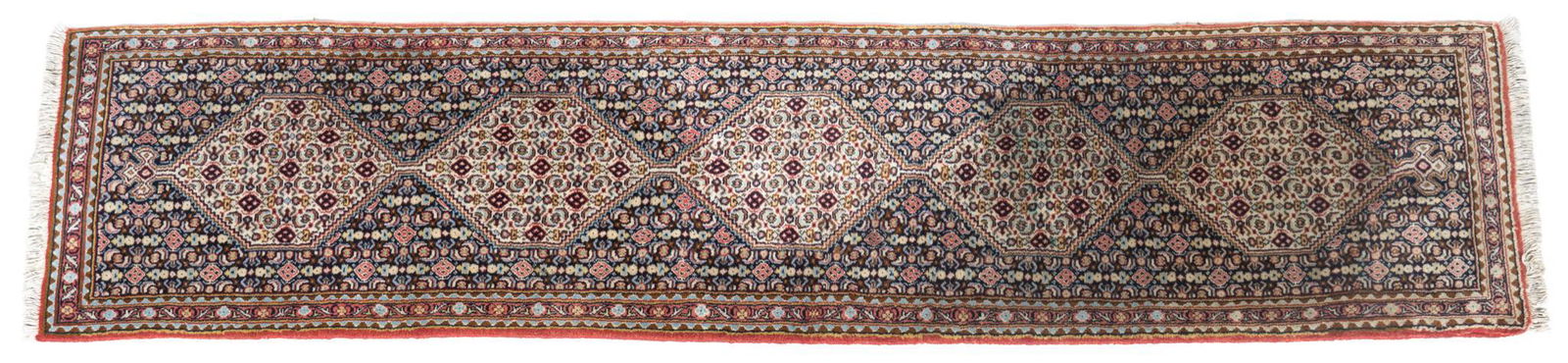 Hand-Made Kurdish Style Runner Rug, 8' x 1' 9" (1 of 3)