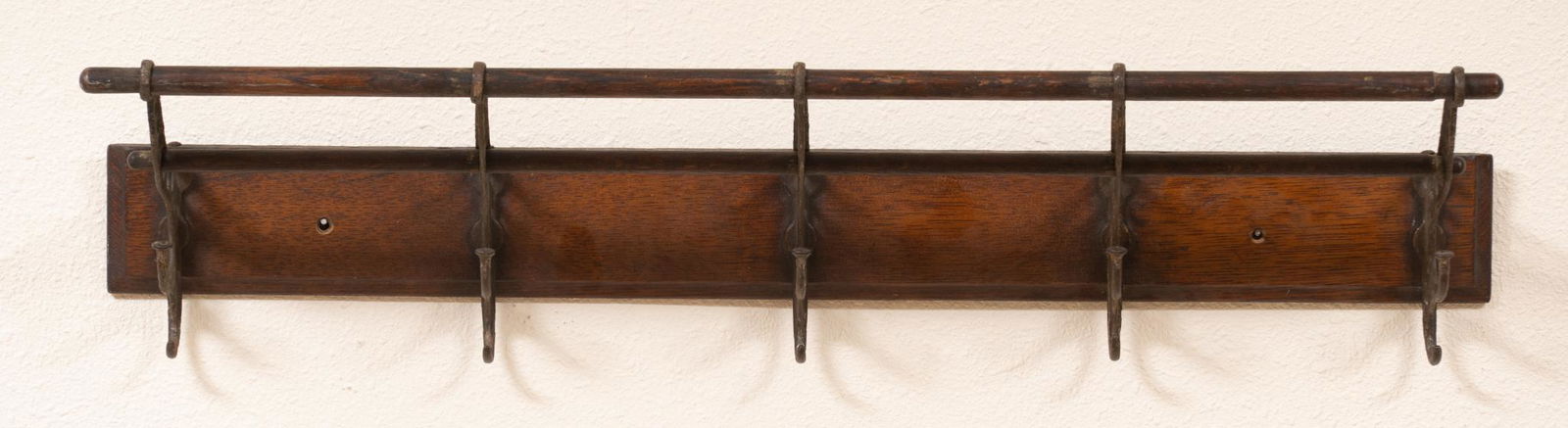 Rustic Wooden Wall Rack (1 of 2)