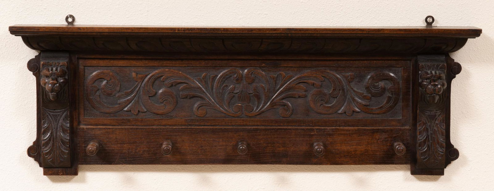 Carved Wooden Rack (1 of 2)