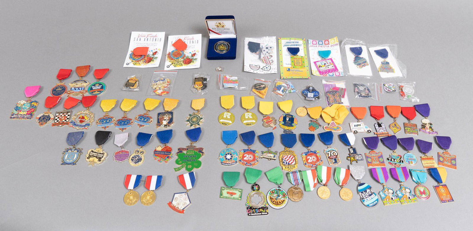 Large Collection of Fiesta Medals (1 of 4)