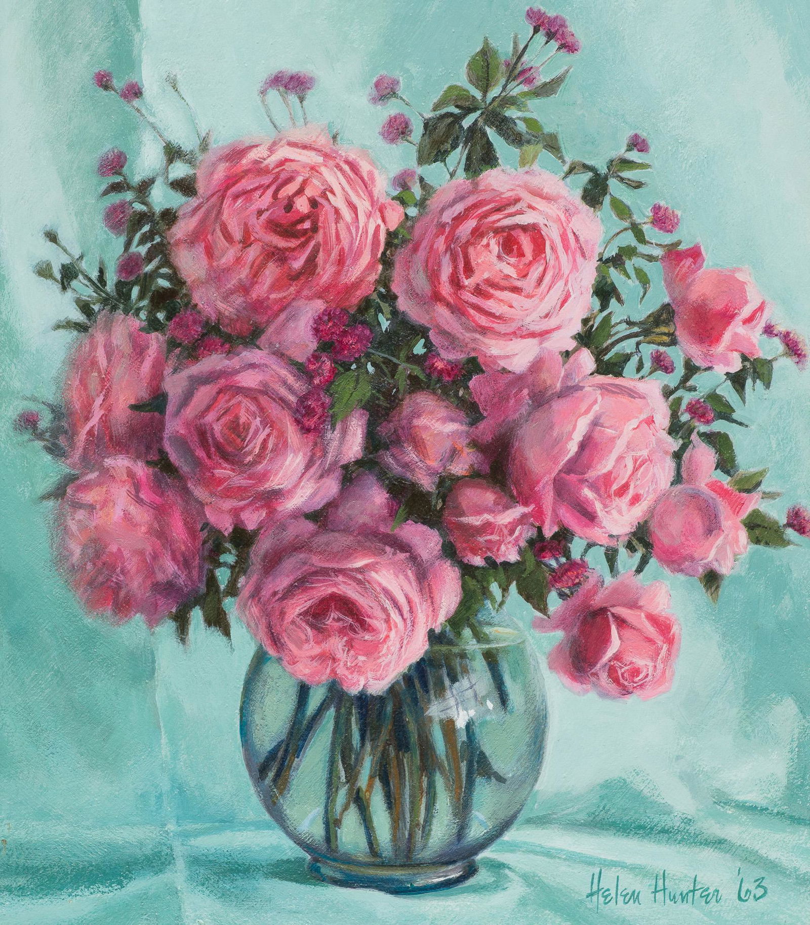 Helen Hunter (1920-2003), Roses, 1963 (1 of 4)