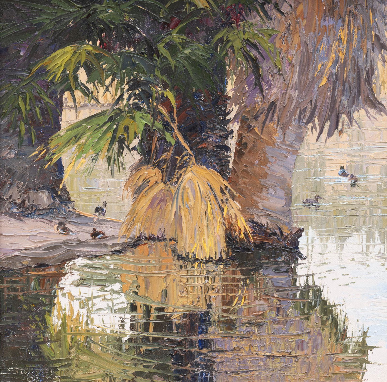 Carol Swinney (21st C., USA), "Reflections" (1 of 6)