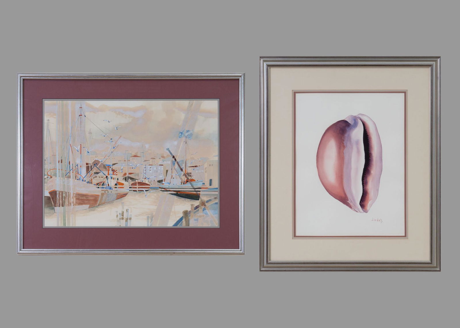 Nautical Watercolor Scenes (2) (1 of 9)