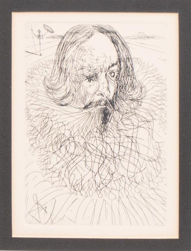Salvador Dali, "Cervantes" (1 of 5)