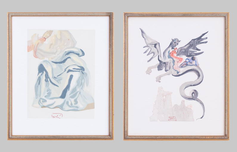 Salvador Dali Lithographs (2)