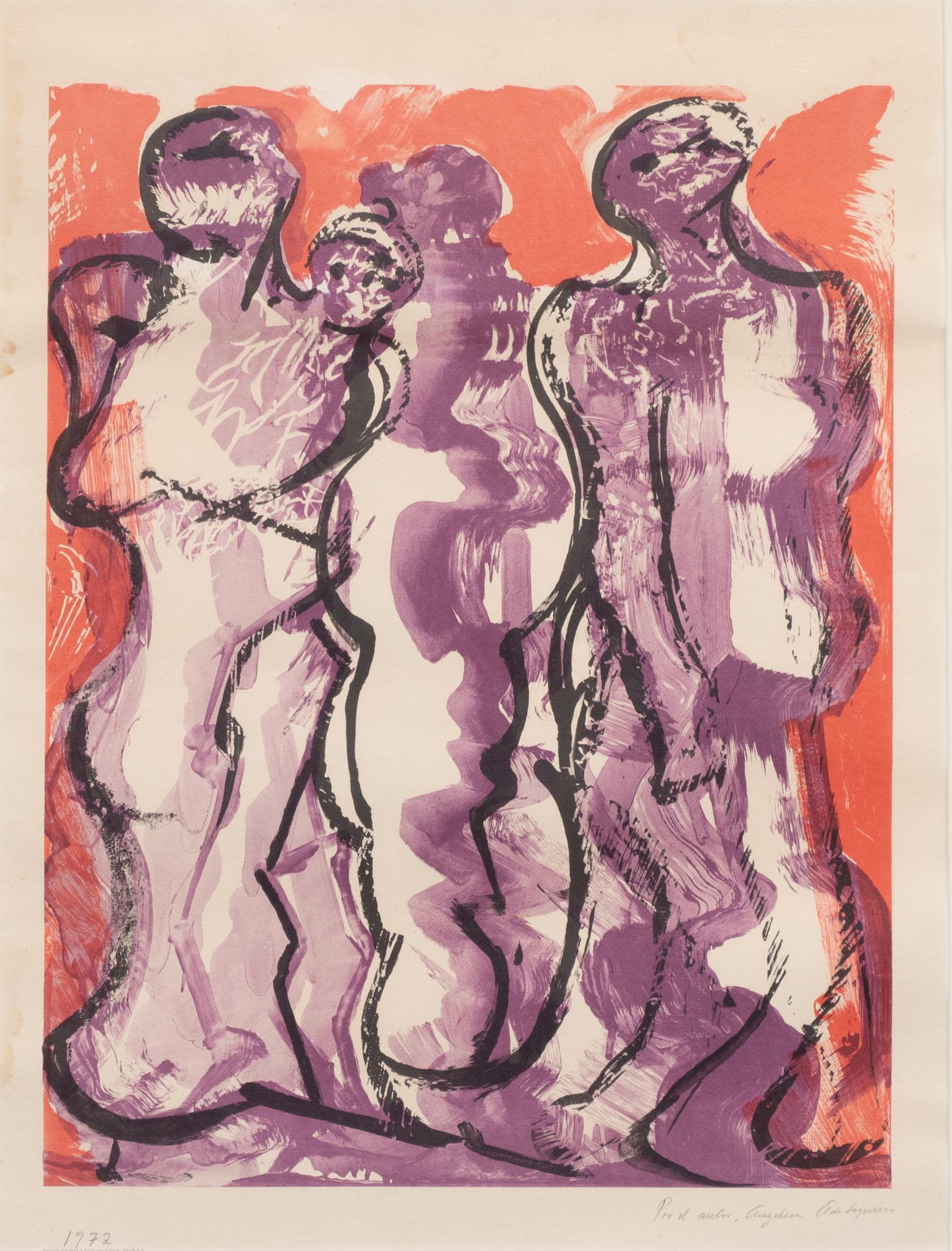 David Alfaro Siqueiros, (2) Serigraphs (1 of 11)