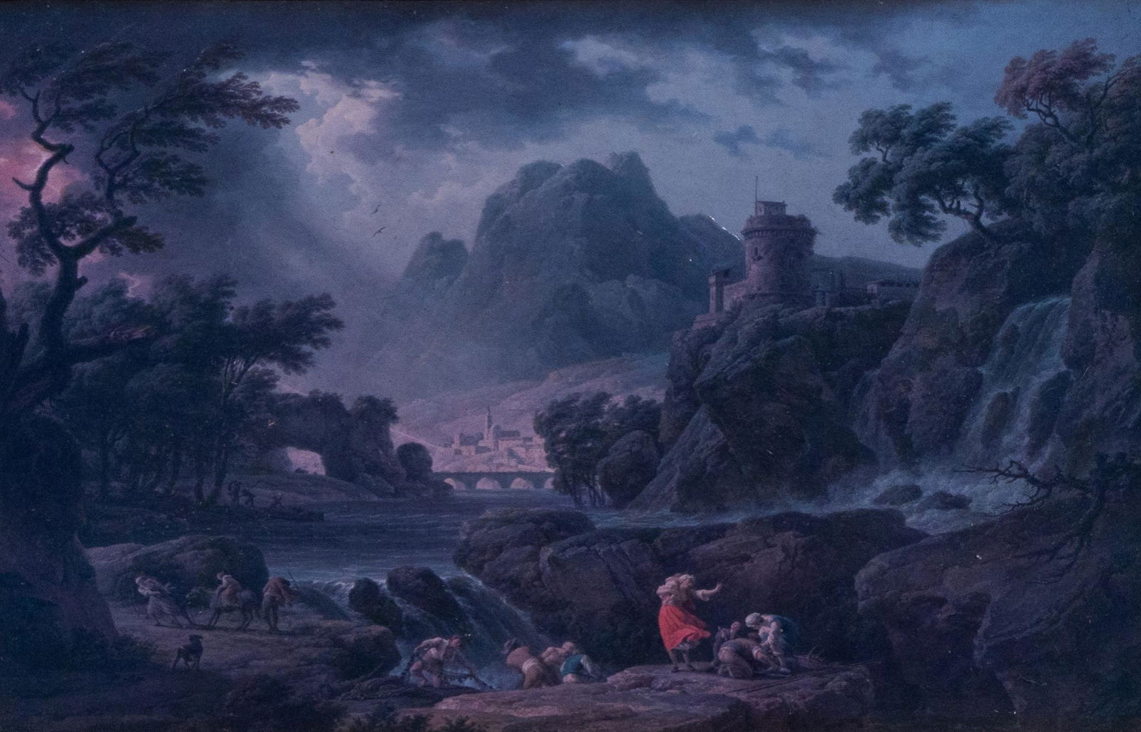 Framed Print, after Eighteenth-Century Master (1 of 3)