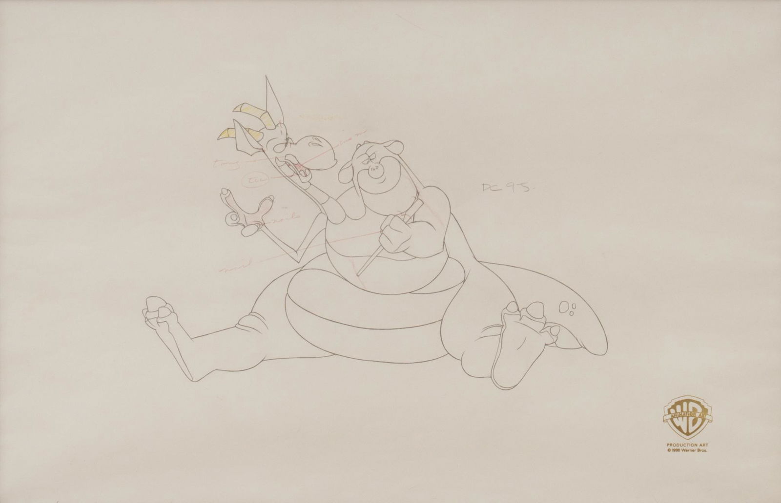 (4) Decorative Pieces, to include Disney Animation Art (1 of 12)