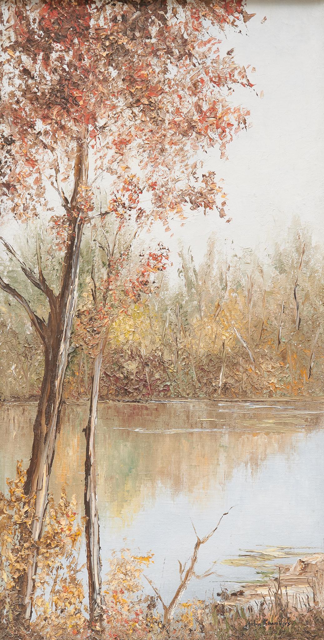 Helen Chambers (20th C., Texas), Autumn Landscape (1 of 5)
