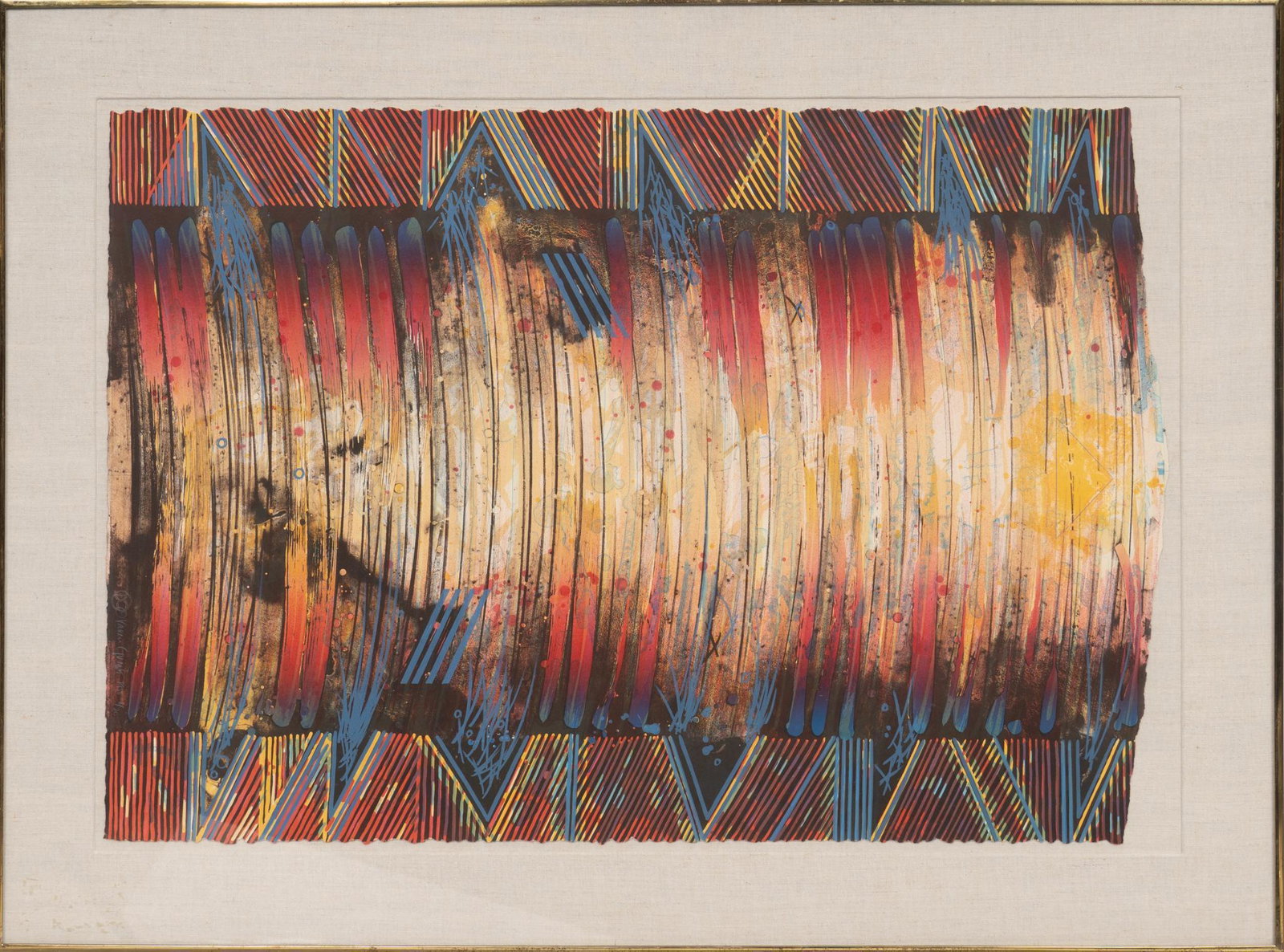 Karen Guzak, Edge of the Storm: Karen Guzak, Edge of the Storm, 1980, print on paper, ed. 8/20, signed, framed sight: 23 x 31", frame: 30 x 40" Provenance: A prominent San Antonio, Texas corporate collection