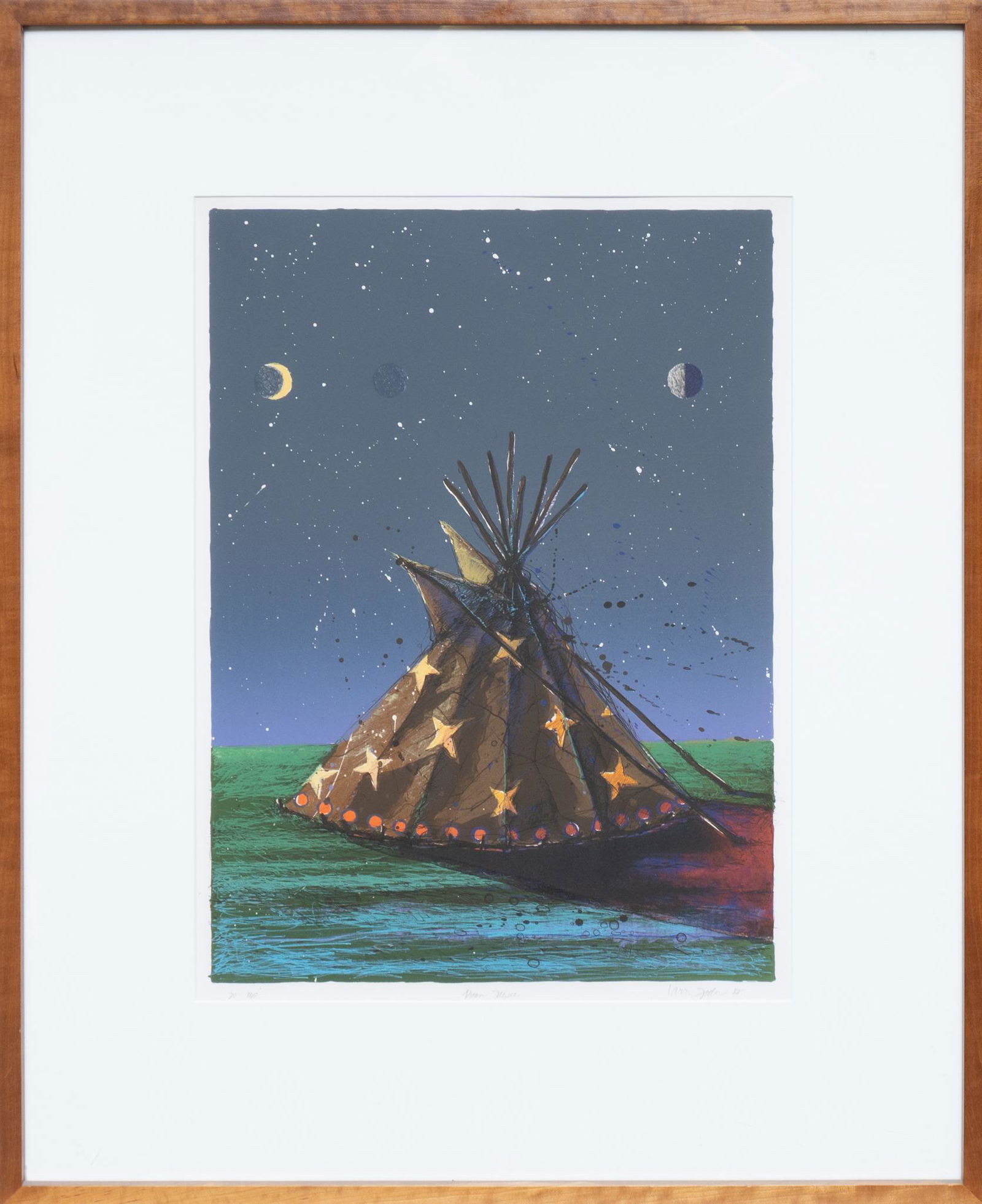 Larry Fodor (b.1951, CA), "Dream Teepee" (1 of 5)
