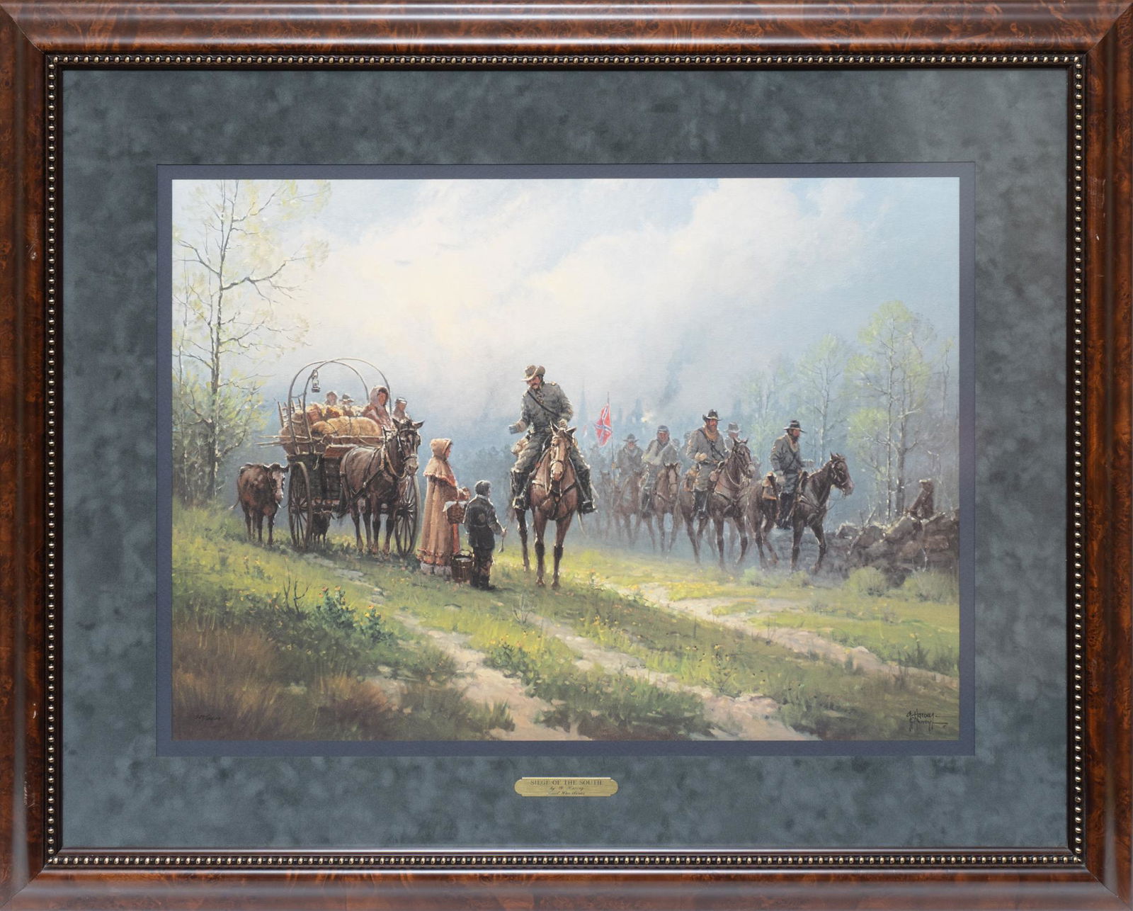 G. Harvey (Gerald Harvey Jones), "Siege of the South" (1 of 5)