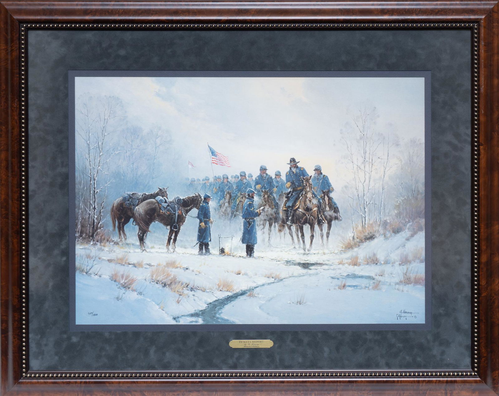 G. Harvey (Gerald Harvey Jones), "Picket's Report" (1 of 6)