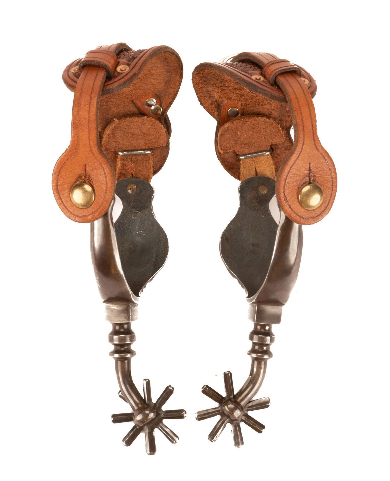 Pair of  Tiensvold USA Texas Star Spurs (1 of 5)