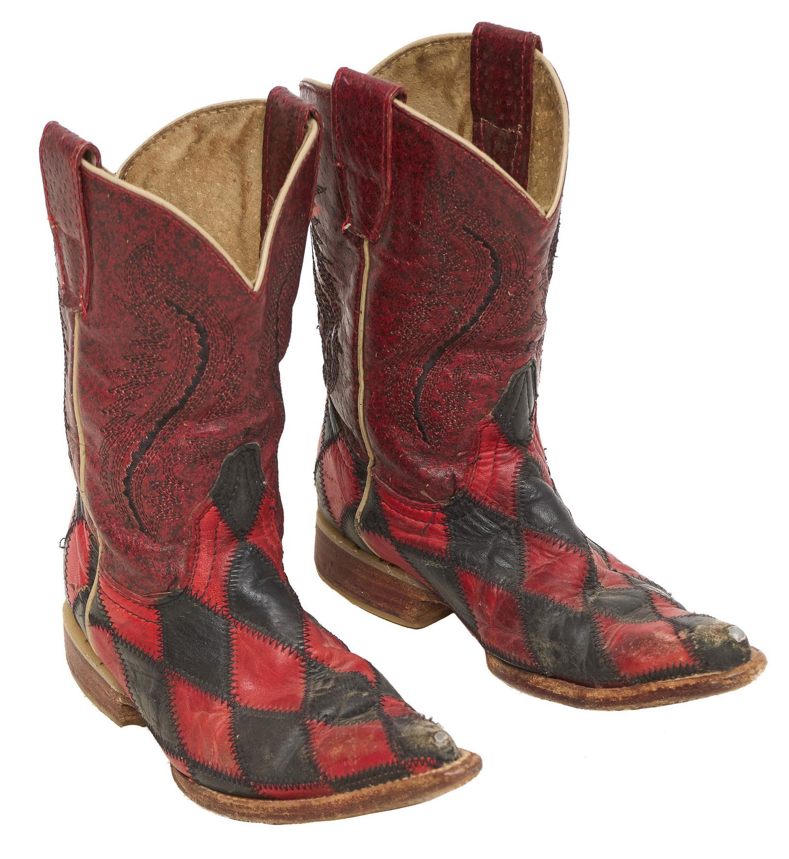 Vintage Kid's Fancy Cowboy Boots (1 of 4)