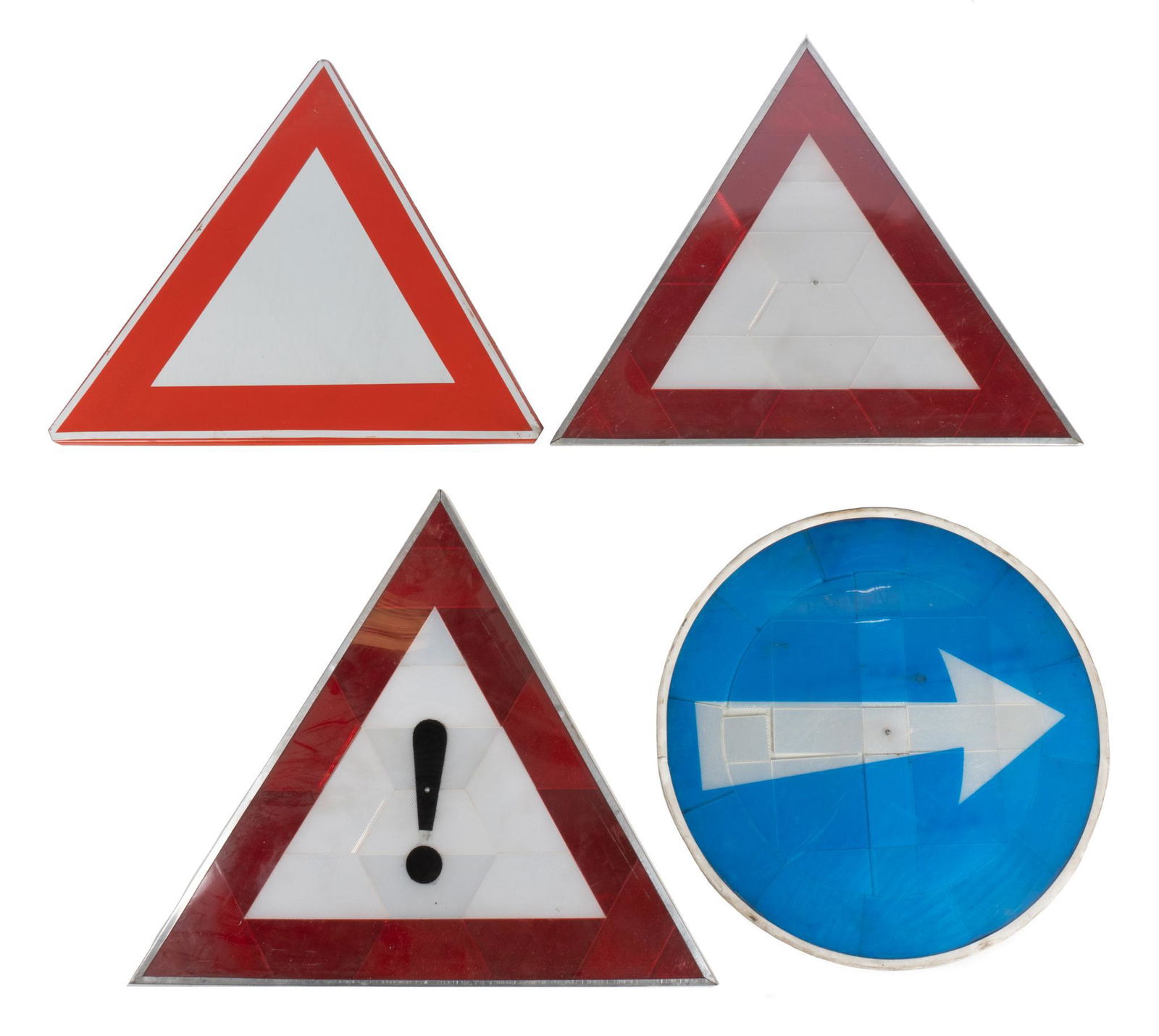 Collection of (4) Vintage Traffic Signs (1 of 5)