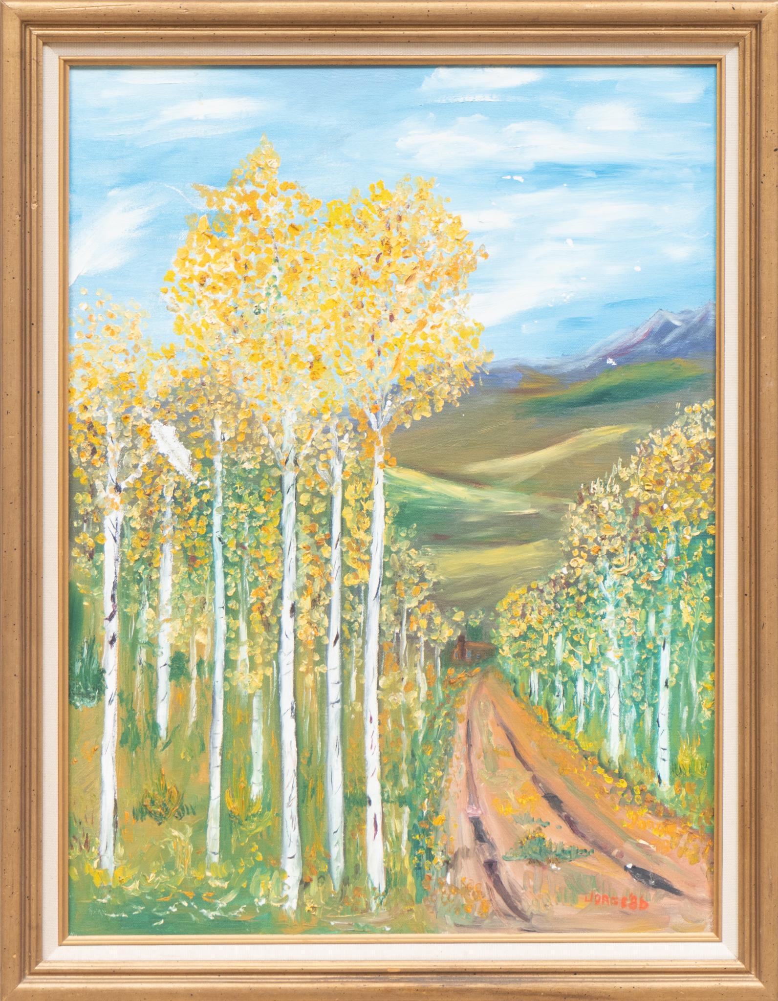 Jorge (San Antonio, TX), Yellow Trees, 1986 (1 of 4)
