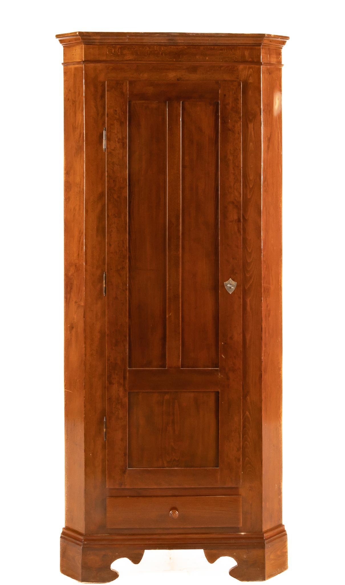 Louis Philippe Style Corner Cupboard (1 of 5)