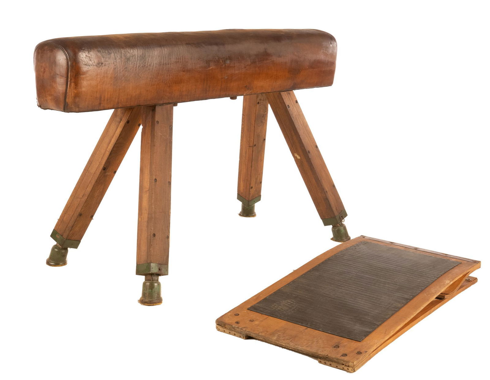 Vintage Pommel Horse and Springboard (1 of 10)