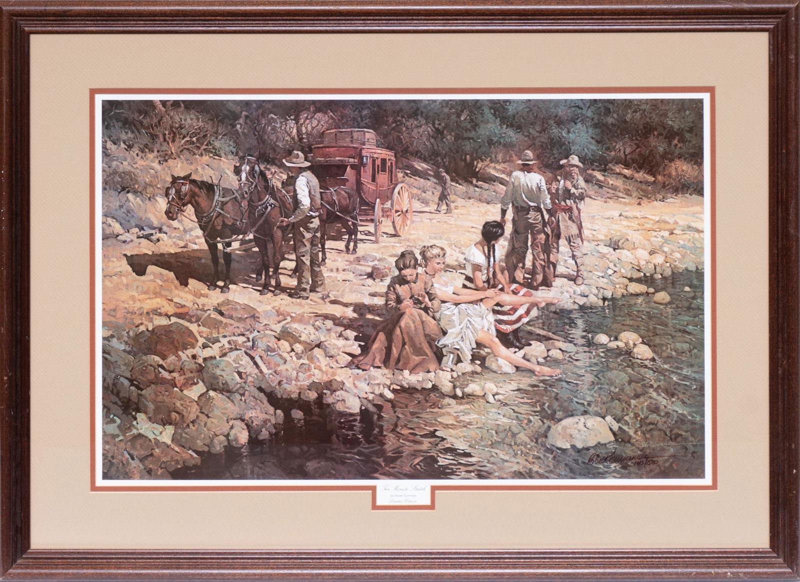 Robert Summers (b.1940, TX), "Ten Minute Stretch" (1 of 5)