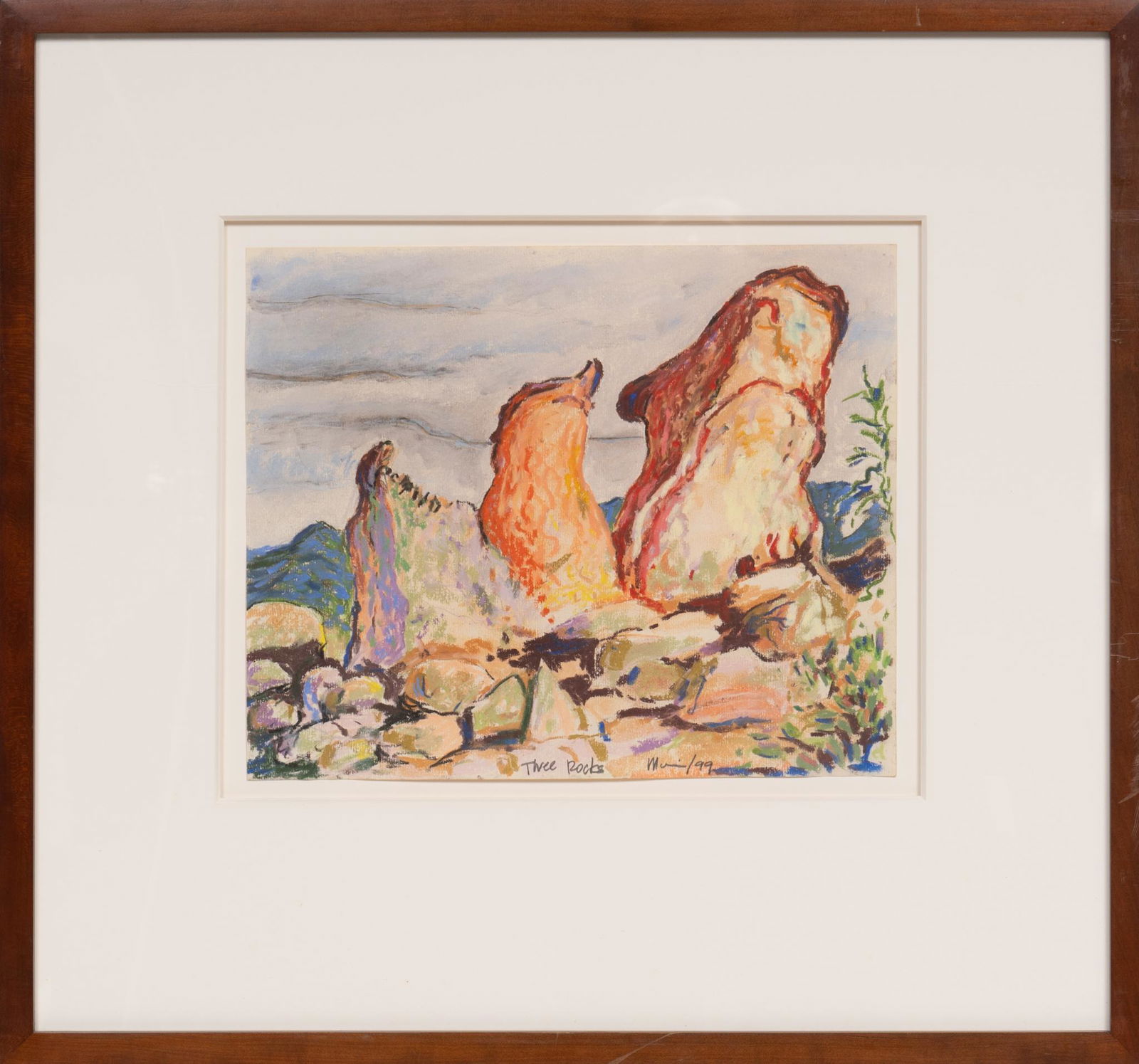 Michael Morris, "Three Rocks", 1999 (1 of 5)